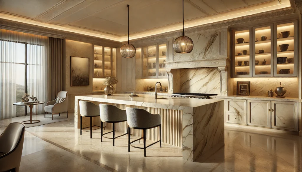 Taj Mahal Quartzite: The Perfect Blend of Elegance and Durability for Modern Interiors