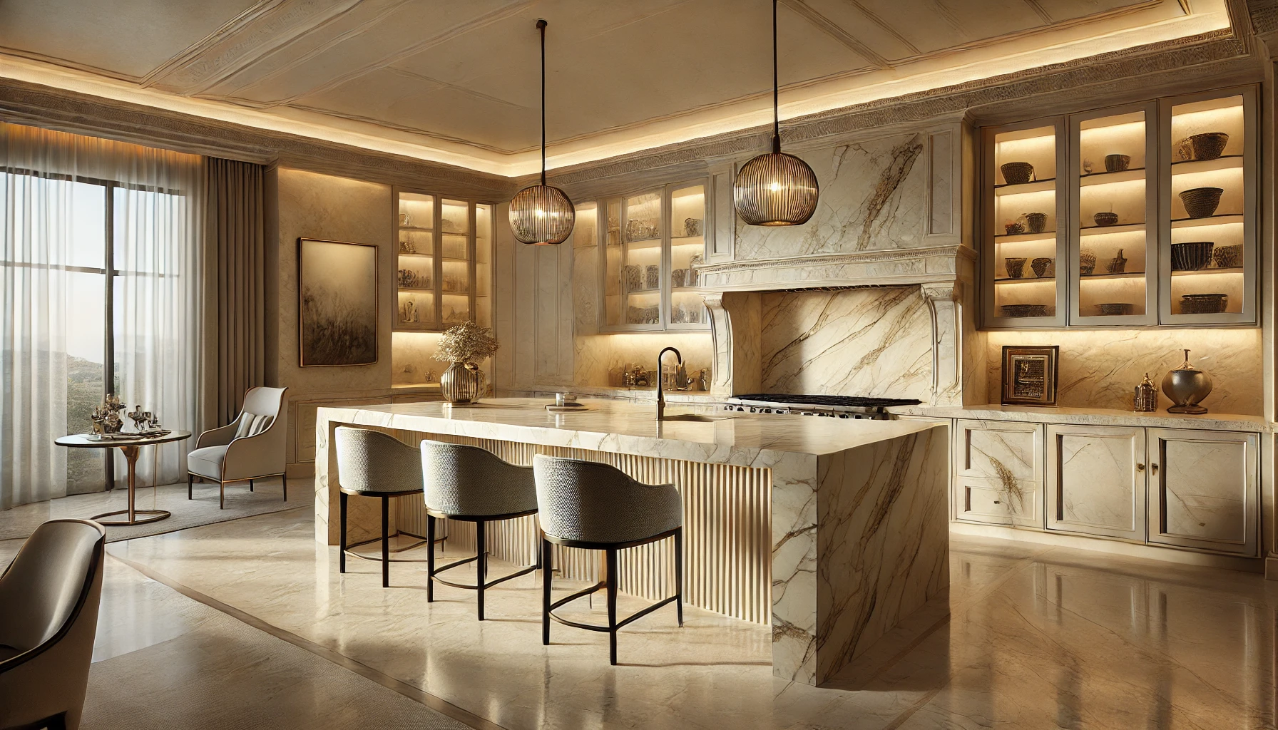 Taj Mahal Quartzite: The Perfect Blend of Elegance and Durability for Modern Interiors