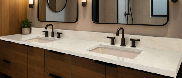 Aurataj Quartz Countertops for Bathroom