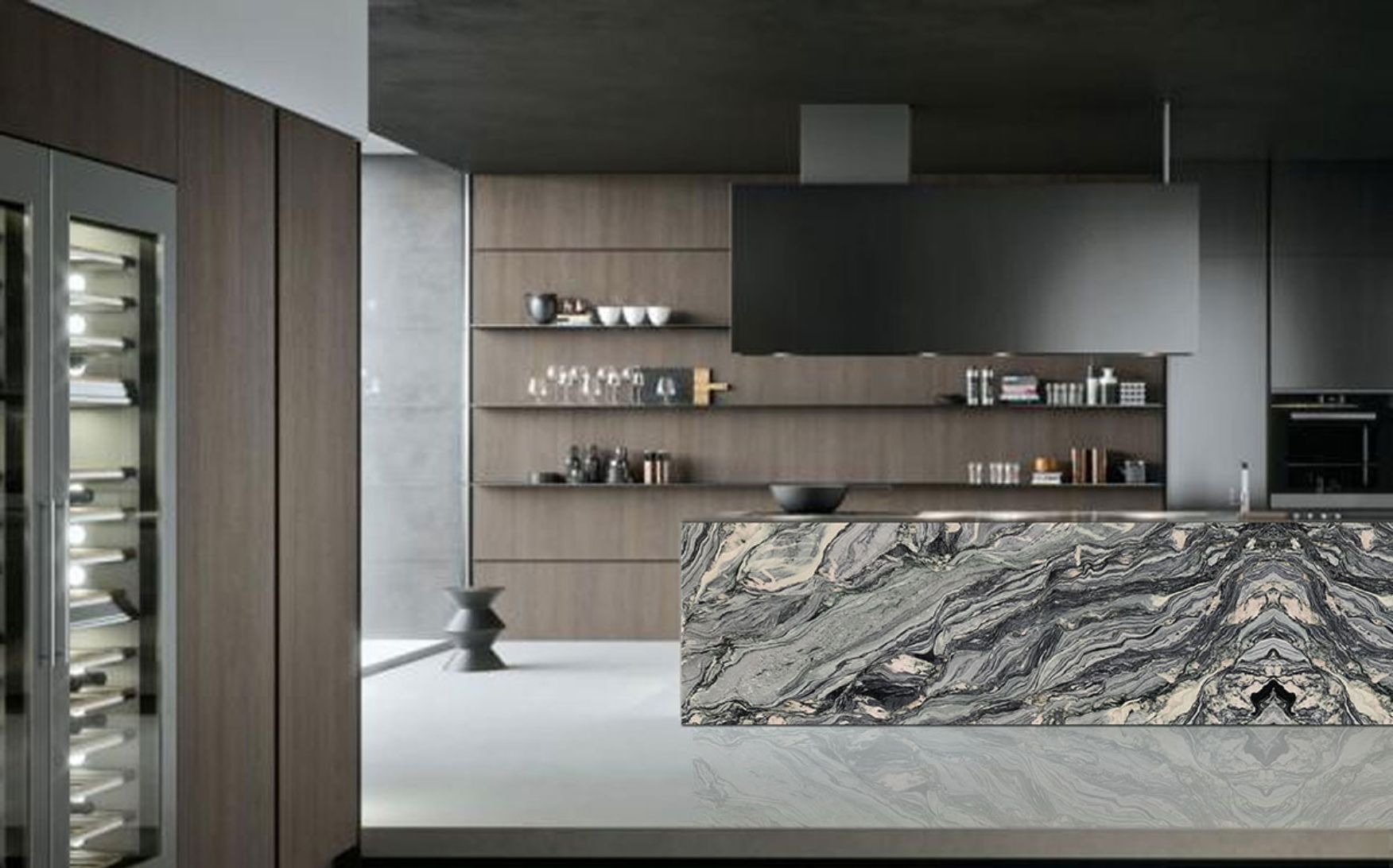 Blue Quartzite Countertops