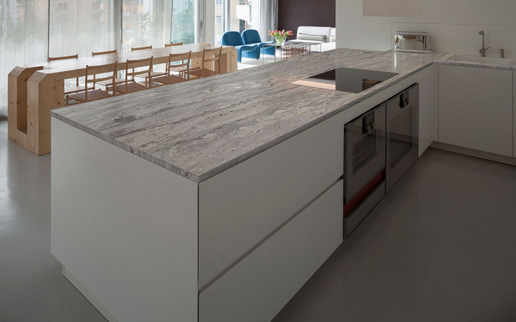 New River White Granite