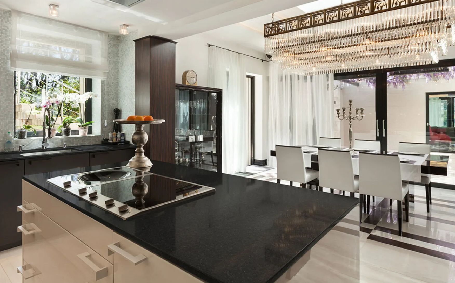 Leathered Granite Countertops for Kitchen