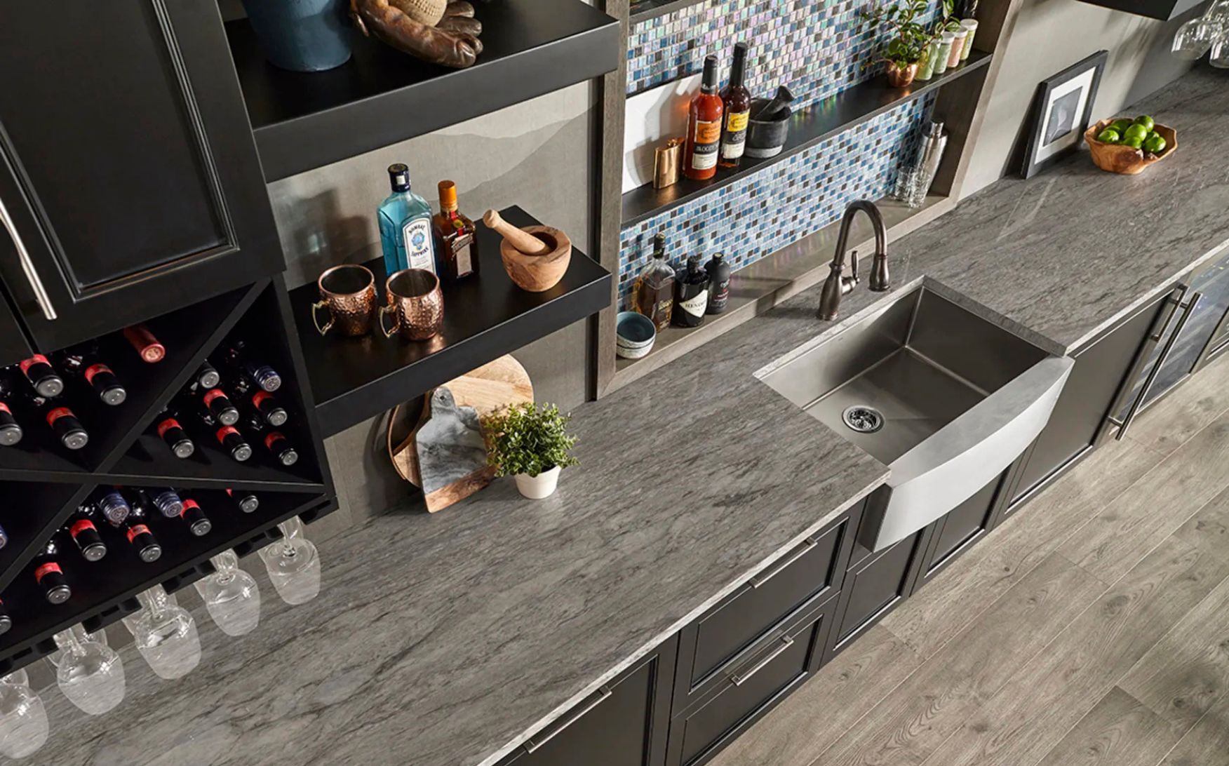 Leathered Granite Countertops