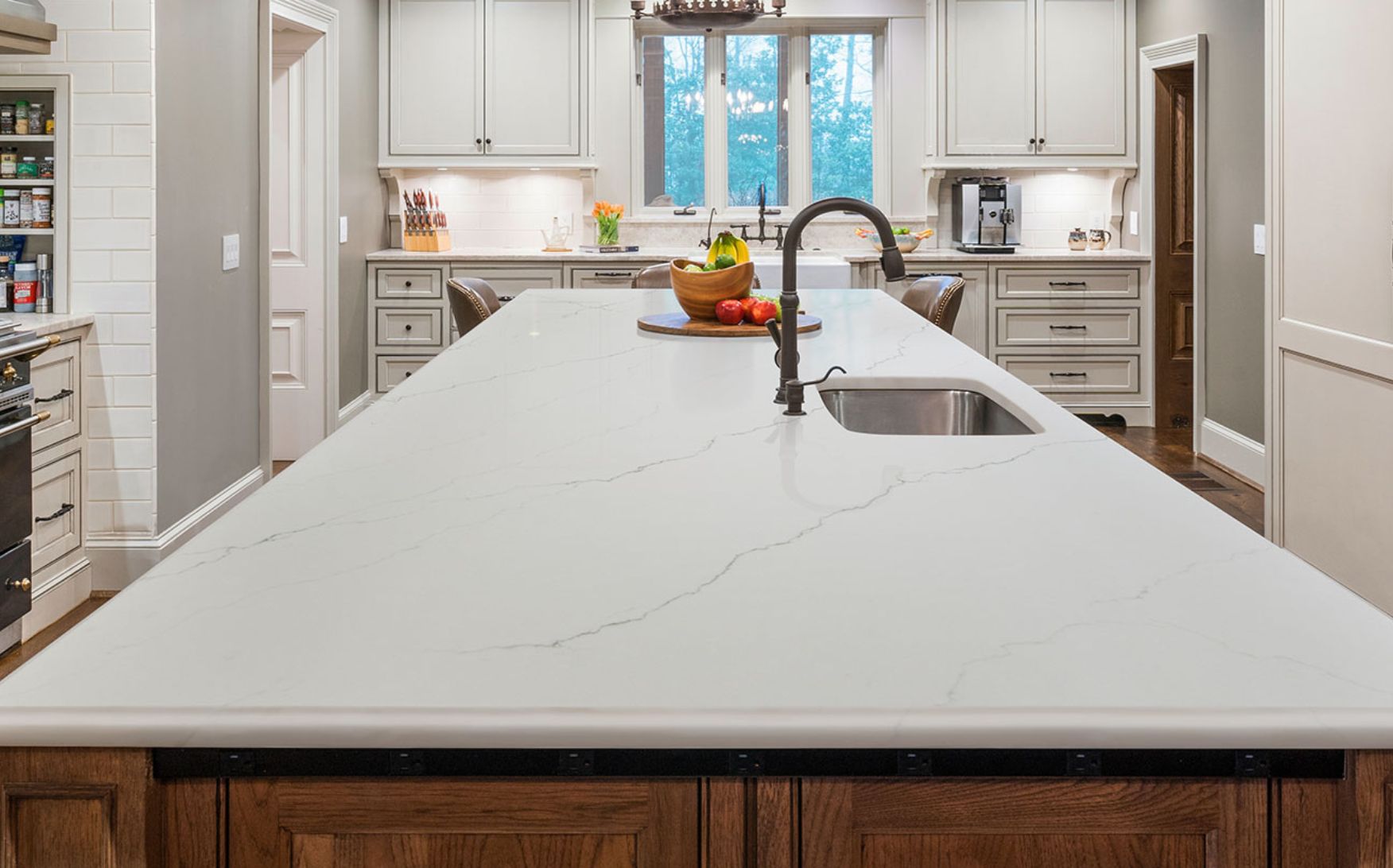 Honed Quartz Countertops